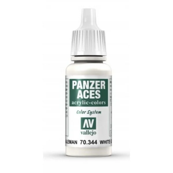 Vallejo Panzer Aces 70.344 German Tanker (White) 17 ml 8429551703444 (สี) Vallejo Panzer Aces 70.344 German Tanker (White) 17 ml 8429551703444 (สี)