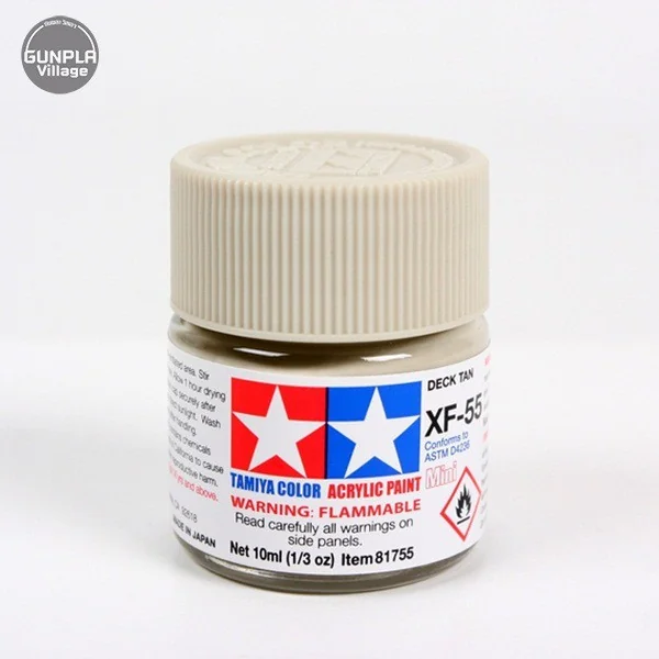 Tamiya 81755 Acrylic Mini XF-55 Deck Tan 45035814 (สี) Tamiya 81755 Acrylic Mini XF-55 Deck Tan 45035814 (สี)