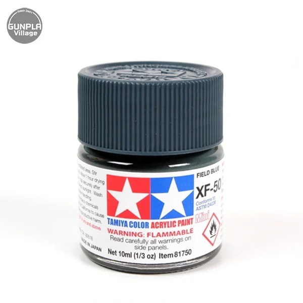 Tamiya 81750 Acrylic Mini XF-50 Field Blue 45035760 (สี) Tamiya 81750 Acrylic Mini XF-50 Field Blue 45035760 (สี)