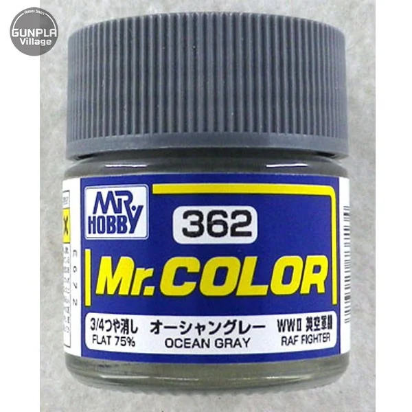 Mr.Hobby Mr.Color C362 Ocean Gray BS629 Flat 4973028737134 (สี) Mr.Hobby Mr.Color C362 Ocean Gray BS629 Flat 4973028737134 (สี)