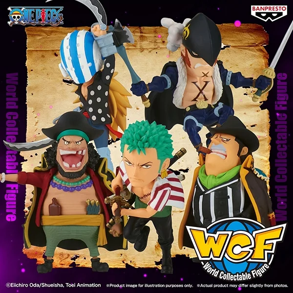 Banpresto (ครบ Set 5 กล่อง) WCF One Piece World Collectable Figure - Sabaody Island The Worst Generation 2 4983164299229
