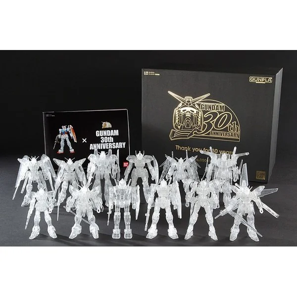 Bandai Gundam 30th Aniversary Clear Set 4543112619402 (Plastic Model)