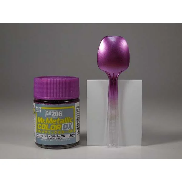 Mr.Hobby Mr.Metallic Color GX206 Metal Purple 4973028033373 (สี)