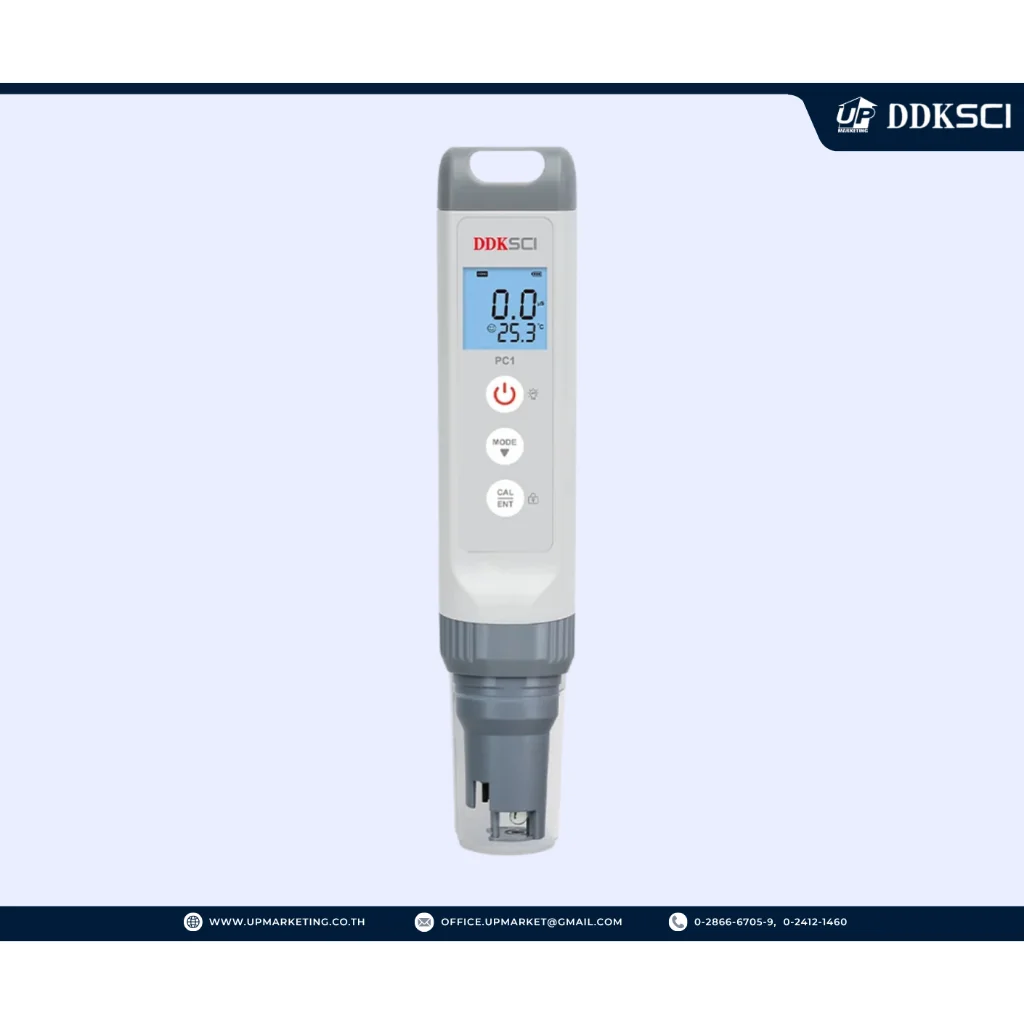 เครื่องวัดค่า pH/ORP/Cond/TDS/Sal./Res Meter รุ่น PC1 ยี่ห้อ DDKSCI เครื่องวัดค่า pH/ORP/Cond/TDS/Sal./Res Meter รุ่น PC1 ยี่ห้อ DDKSCI