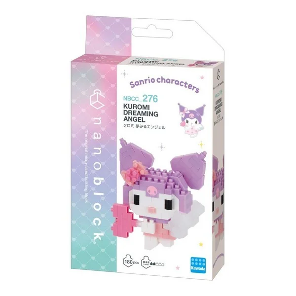 Kawada nanoblock Sanrio NBCC_276 Kuromi Dreaming Angel 4972825236871 (นาโนบล็อค) Kawada nanoblock Sanrio NBCC_276 Kuromi Dreaming Angel 4972825236871 (นาโนบล็อค)