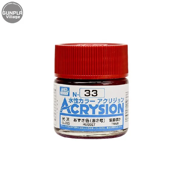 Mr.Hobby MR.ACRYSION COLOR N-33 RUSSET 4973028112368 (สี) Mr.Hobby MR.ACRYSION COLOR N-33 RUSSET 4973028112368 (สี)