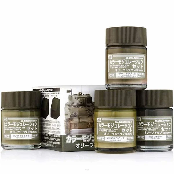 Mr.Hobby Mr.Color CS581 Modulation Set Olive Drab Version 4973028111194 (สี) Mr.Hobby Mr.Color CS581 Modulation Set Olive Drab Version 4973028111194 (สี)