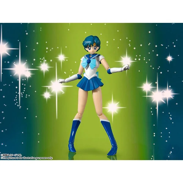 Bandai S.H.Figuarts Sailor Mercury Animation Color Edition 4573102595997 (Action Figure) Bandai S.H.Figuarts Sailor Mercury Animation Color Edition 4573102595997 (Action Figure)