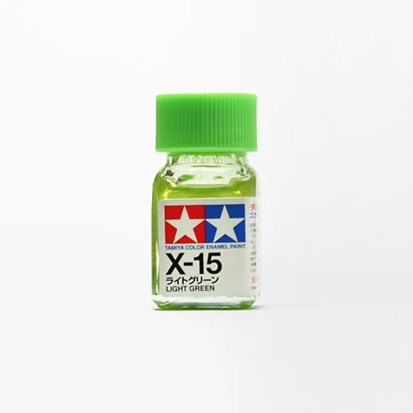 Tamiya Enamel Color 80015 X-15 Light Green (Gloss) 45135149 (สี) Tamiya Enamel Color 80015 X-15 Light Green (Gloss) 45135149 (สี)