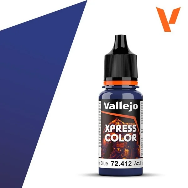 Vallejo Xpress Color 72.412 Storm Blue 18 ml 8429551724128 (สี) Vallejo Xpress Color 72.412 Storm Blue 18 ml 8429551724128 (สี)