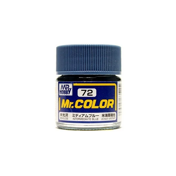 Mr.Hobby Mr.Color C72 Intermediate Blue Semi-Gloss (10ml) 4973028635294 (สี)