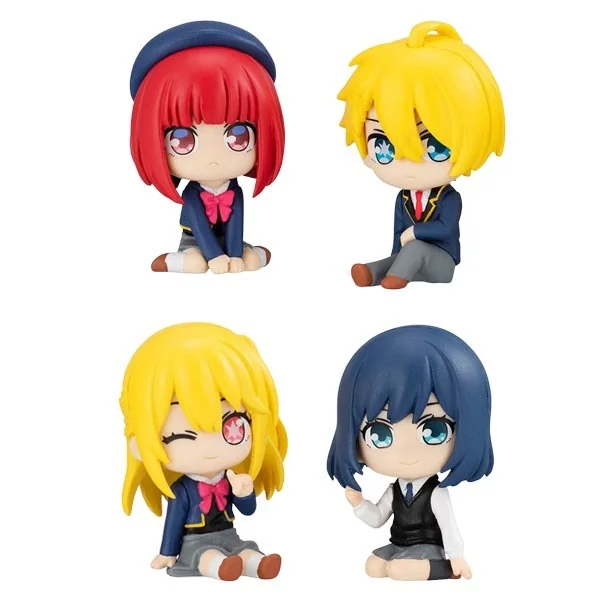Bandai (ครบ Set 4 ลูก) Oshi No Ko Let s Sit Here! 4570118149336 (Figure)