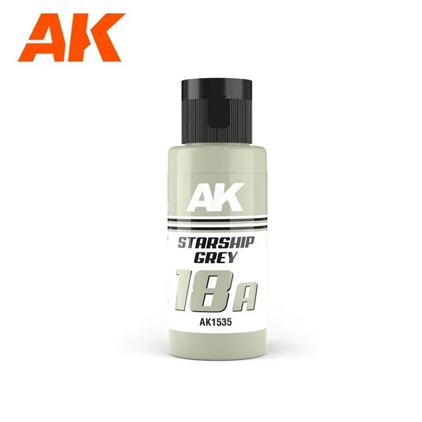 AK Dual Exo 18A Starship Grey 60 ml AK1535 8435568327672 (สี) AK Dual Exo 18A Starship Grey 60 ml AK1535 8435568327672 (สี)