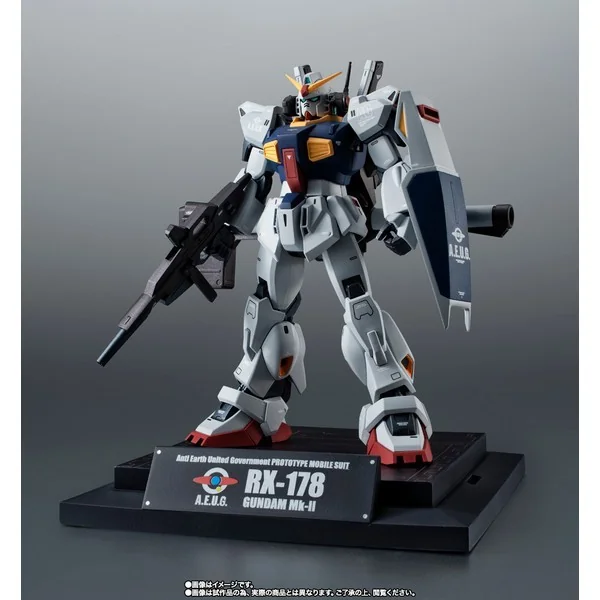 Bandai Robot Spirits (Side MS) RX-178 Gundam Mk-II AEUG A.N.I.M.E. (Z Gundam 40th) 4573102687821 (Action Figure) Bandai Robot Spirits (Side MS) RX-178 Gundam Mk-II AEUG A.N.I.M.E. (Z Gundam 40th) 4573102687821 (Action Figure)