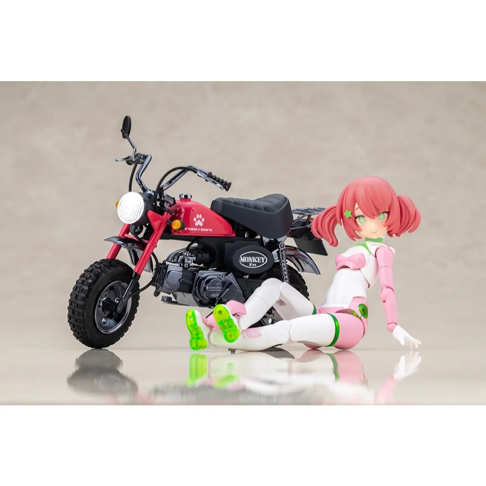 [Pre Order 02/2570] Kotobukiya Megami Device Puni☆Mofu Racing Mao With Honda Z50J-1 Monkey With Bonus 4934054087297