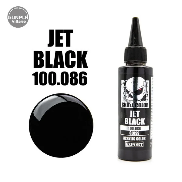 Skull Color 100.086 Jet Black 60 ml (Gloss) 8853100903861 (สี) Skull Color 100.086 Jet Black 60 ml (Gloss) 8853100903861 (สี)