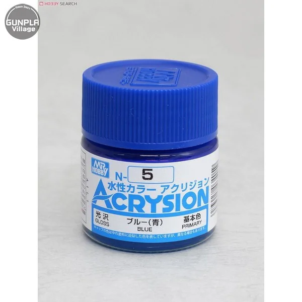 Mr.Hobby MR.ACRYSION COLOR N-05 BLUE 4973028034059 (สี) Mr.Hobby MR.ACRYSION COLOR N-05 BLUE 4973028034059 (สี)