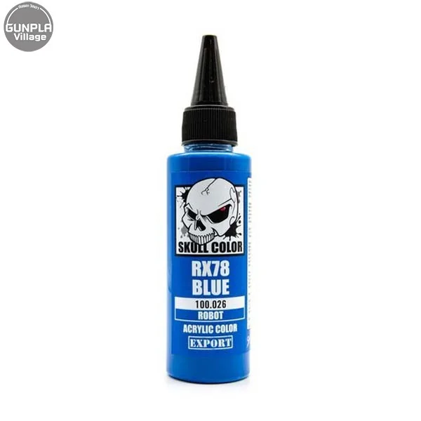 Skull Color 100.026 RX78 Blue 60 ml (Robot) 8853100903267 (สี) Skull Color 100.026 RX78 Blue 60 ml (Robot) 8853100903267 (สี)