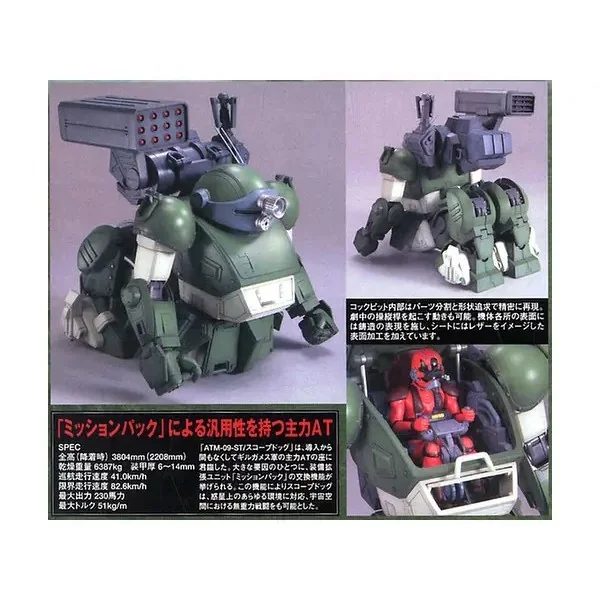 Bandai 1/20 Scope Dog (Pailsen File Ver) 4573102737052 (Plastic Model)