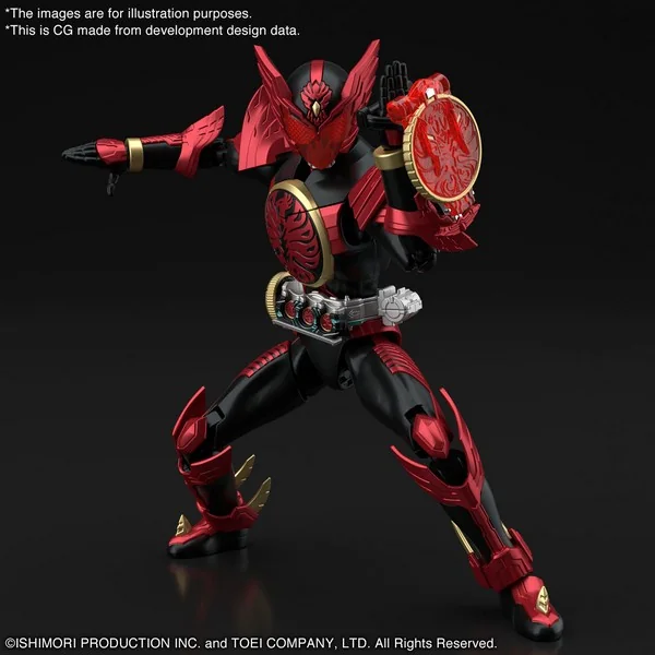 Bandai Figure-Rise Standard: Kamen Rider OOO Tajadoru Combo 4573102637697 (Plastic Model)