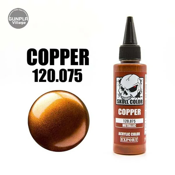 Skull Color 120.075 Copper 60 ml (Metallic) 8853100903755 (สี)