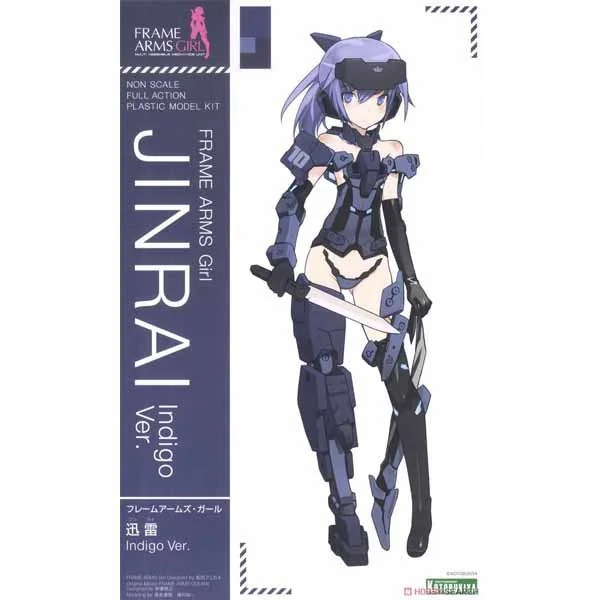 Kotobukiya Frame Arms Girl Jinrai Indigo Ver 4934054045952 (Plastic Model) Kotobukiya Frame Arms Girl Jinrai Indigo Ver 4934054045952 (Plastic Model)