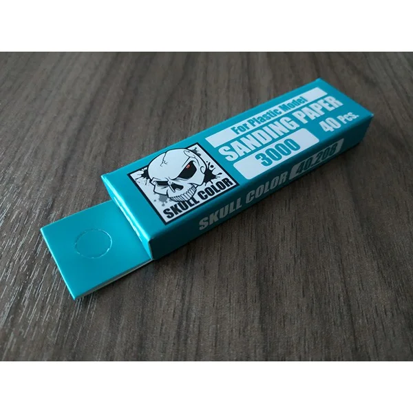 Skull Color 40.208 Sanding Paper 3000 (40 Pcs) SC30208SP3000 (Tool) Skull Color 40.208 Sanding Paper 3000 (40 Pcs) SC30208SP3000 (Tool)