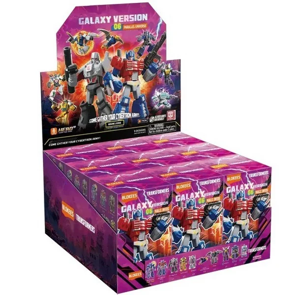 Blokees (สุ่ม 1 / จาก 10 แบบ) Transformers 71106 Galaxy Version 06 Parallel Universe 858050008893 (Figure) Blokees (สุ่ม 1 / จาก 10 แบบ) Transformers 71106 Galaxy Version 06 Parallel Universe 858050008893 (Figure)