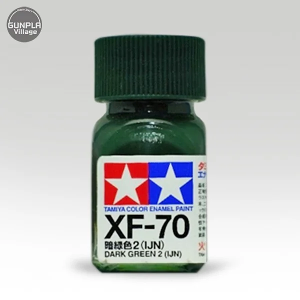 Tamiya Enamel Color 80370 XF-70 Dark Green 2 (IJN) 45135781 (สี) Tamiya Enamel Color 80370 XF-70 Dark Green 2 (IJN) 45135781 (สี)