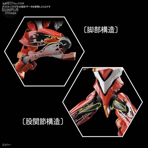 Bandai RG Evangelion Unit-02 4573102604262 (Plastic Model)