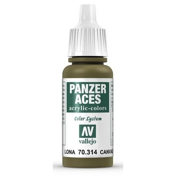 Vallejo Panzer Aces 70.314 Canvas 17 ml 8429551703147 (สี) Vallejo Panzer Aces 70.314 Canvas 17 ml 8429551703147 (สี)