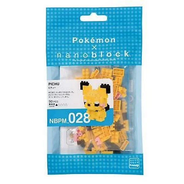 Kawada nanoblock Pokemon NBPM_028 Pichu 4972825207208 (นาโนบล็อค)