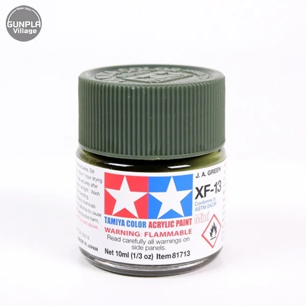 Tamiya 81713 Acrylic Mini XF-13 J.A. Green 45035609 (สี) Tamiya 81713 Acrylic Mini XF-13 J.A. Green 45035609 (สี)