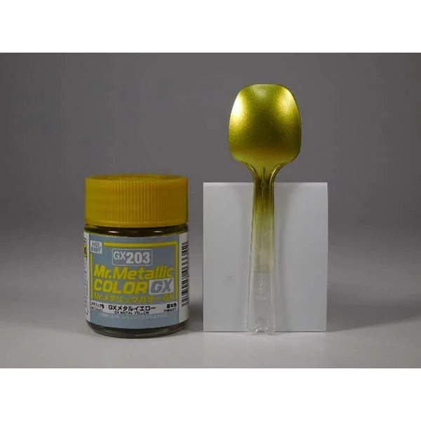 Mr.Hobby Mr.Metallic Color GX203 Metal Yellow 4973028033342 (สี)