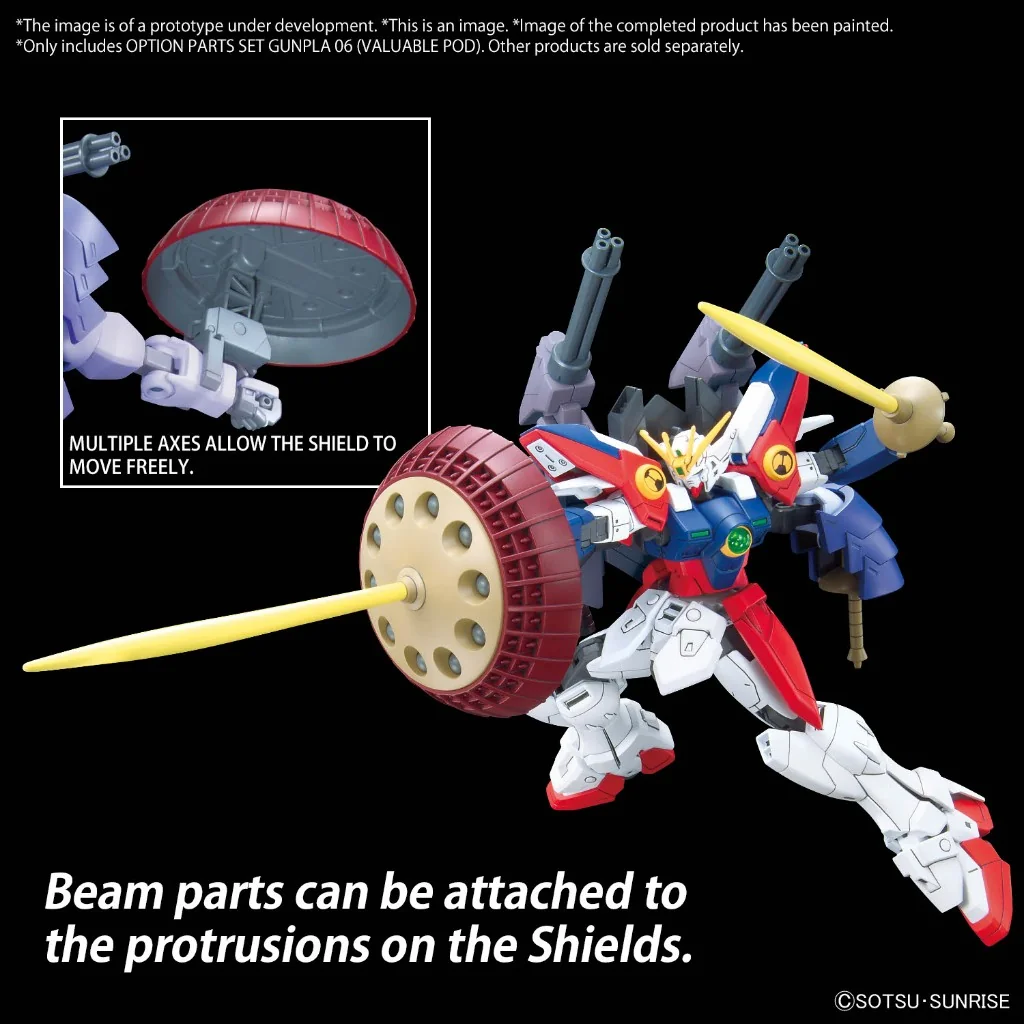 Bandai Option Parts Set Gunpla 06 (Valuable Pod) 4573102671431 (Plastic Model)