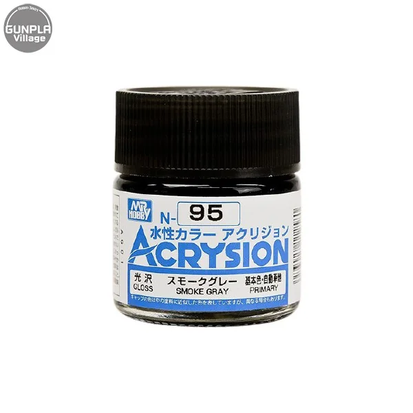Mr.Hobby MR.ACRYSION COLOR N-95 SMOKE GRAY 4973028112580 (สี) Mr.Hobby MR.ACRYSION COLOR N-95 SMOKE GRAY 4973028112580 (สี)