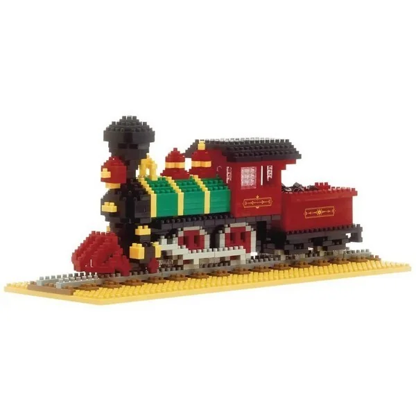 Kawada nanoblock NBA_007 Steam Locomotive 4-4-0 4972825233207 (นาโนบล็อค) Kawada nanoblock NBA_007 Steam Locomotive 4-4-0 4972825233207 (นาโนบล็อค)