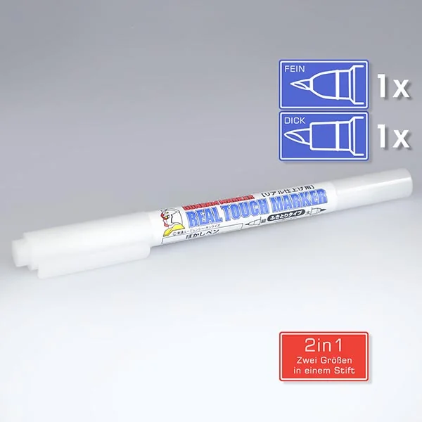 Mr.Hobby Gundam Real Touch Marker GM400 (ปากกาลบ) 4973028035353
