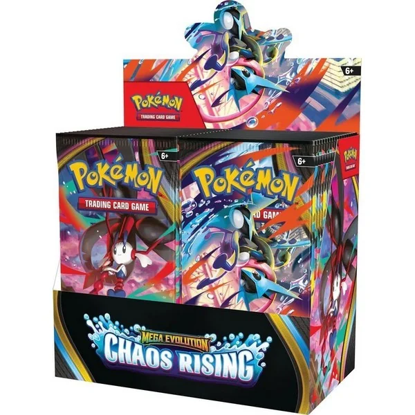 Pokemon ENG Mega Evolution Chaos Rising Booster Box (36 Packs) 196214154186 (การ์ดโปเกมอน) Pokemon ENG Mega Evolution Chaos Rising Booster Box (36 Packs) 196214154186 (การ์ดโปเกมอน)