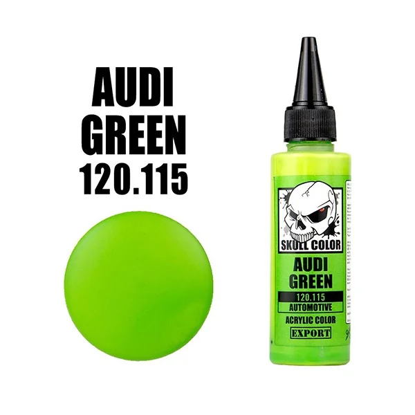 Skull Color 120.115 Audi Green 60 ml [Automotive] 8853100901157 (สี)