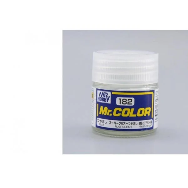 Mr.Hobby Mr.Color C182 Clear Flat (10ml) 4973028635867 (สี) Mr.Hobby Mr.Color C182 Clear Flat (10ml) 4973028635867 (สี)