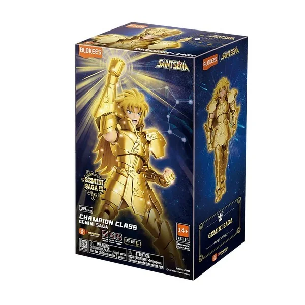 Blokees Saint Seiya 75015 Champion Class 13 Gemini Saga 810181535068 (Plastic Model) Blokees Saint Seiya 75015 Champion Class 13 Gemini Saga 810181535068 (Plastic Model)