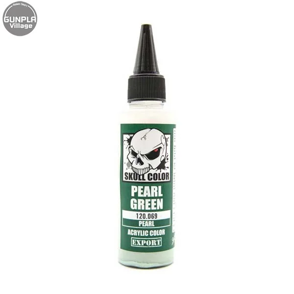 Skull Color 120.069 Pearl Green 60 ml (Pearl) Skull Color 8853100903694 (สี) Skull Color 120.069 Pearl Green 60 ml (Pearl) Skull Color 8853100903694 (สี)