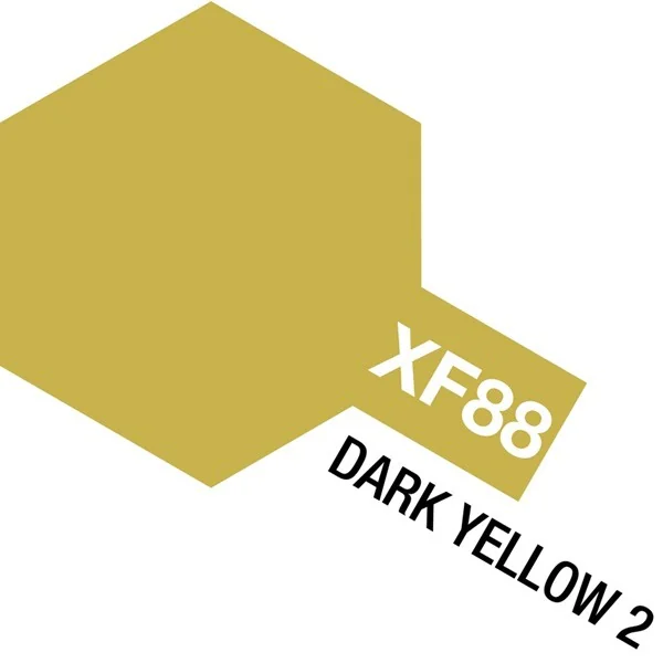 Tamiya 81788 Acrylic Mini XF-88 Dark Yellow 2 45207334 (สี) Tamiya 81788 Acrylic Mini XF-88 Dark Yellow 2 45207334 (สี)