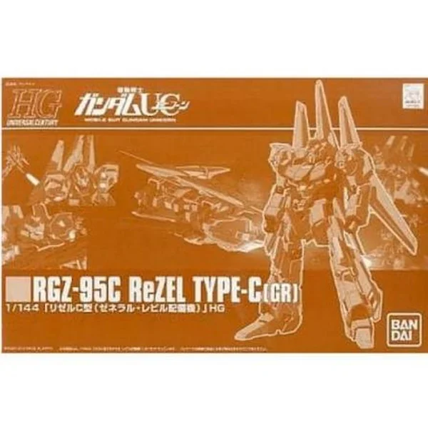 Bandai HG RGZ-95C ReZEL Type-C (General Revil's Unit) 4573102672490 (Plastic Model) Bandai HG RGZ-95C ReZEL Type-C (General Revil's Unit) 4573102672490 (Plastic Model)