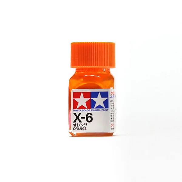 Tamiya Enamel Color 80006 X-6 Orange (Gloss) 4950344066780 (สี)