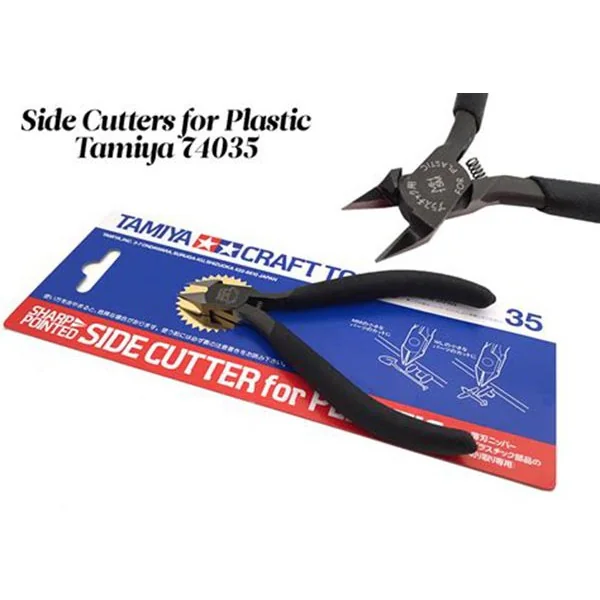 Tamiya 74035 Sharp Pointed Side Cutter คีมเทพ V.1 4950344963553 (Tool)
