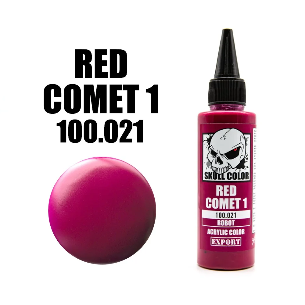Skull Color 100.021 Red Comet 1 60 ml (Robot) 8853100903212 (สี) Skull Color 100.021 Red Comet 1 60 ml (Robot) 8853100903212 (สี)