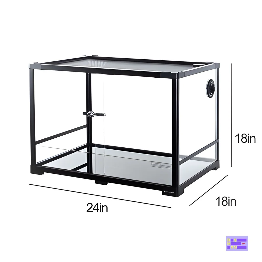 REPTIZOO - Terrarium 60×45×45cm (34 Gallon) ตู้เลี้ยงสัตว์เลื้อยคลาน ขนาด 34 แกลลอน สำหรับสัตว์เลื้อยคลาน กิ้งก่า งู ตุ๊กแก REPTIZOO - Terrarium 60×45×45cm (34 Gallon) ตู้เลี้ยงสัตว์เลื้อยคลาน ขนาด 34 แกลลอน สำหรับสัตว์เลื้อยคลาน กิ้งก่า งู ตุ๊กแก
