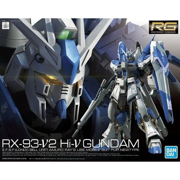 Bandai RG Hi-Nu Gundam 4573102619150 (Plastic Model) Bandai RG Hi-Nu Gundam 4573102619150 (Plastic Model)